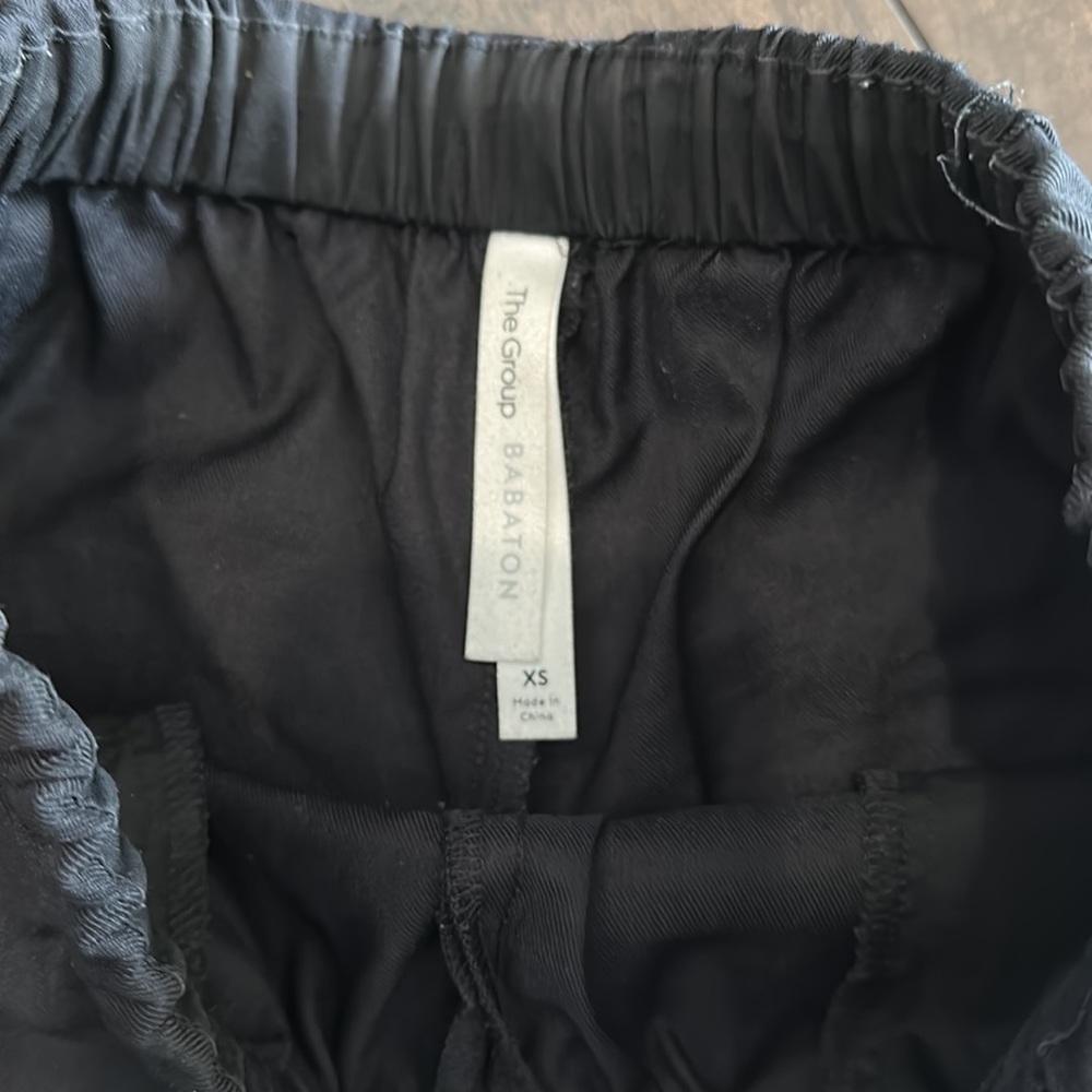Aritzia Black Drawstring Pants - image 3